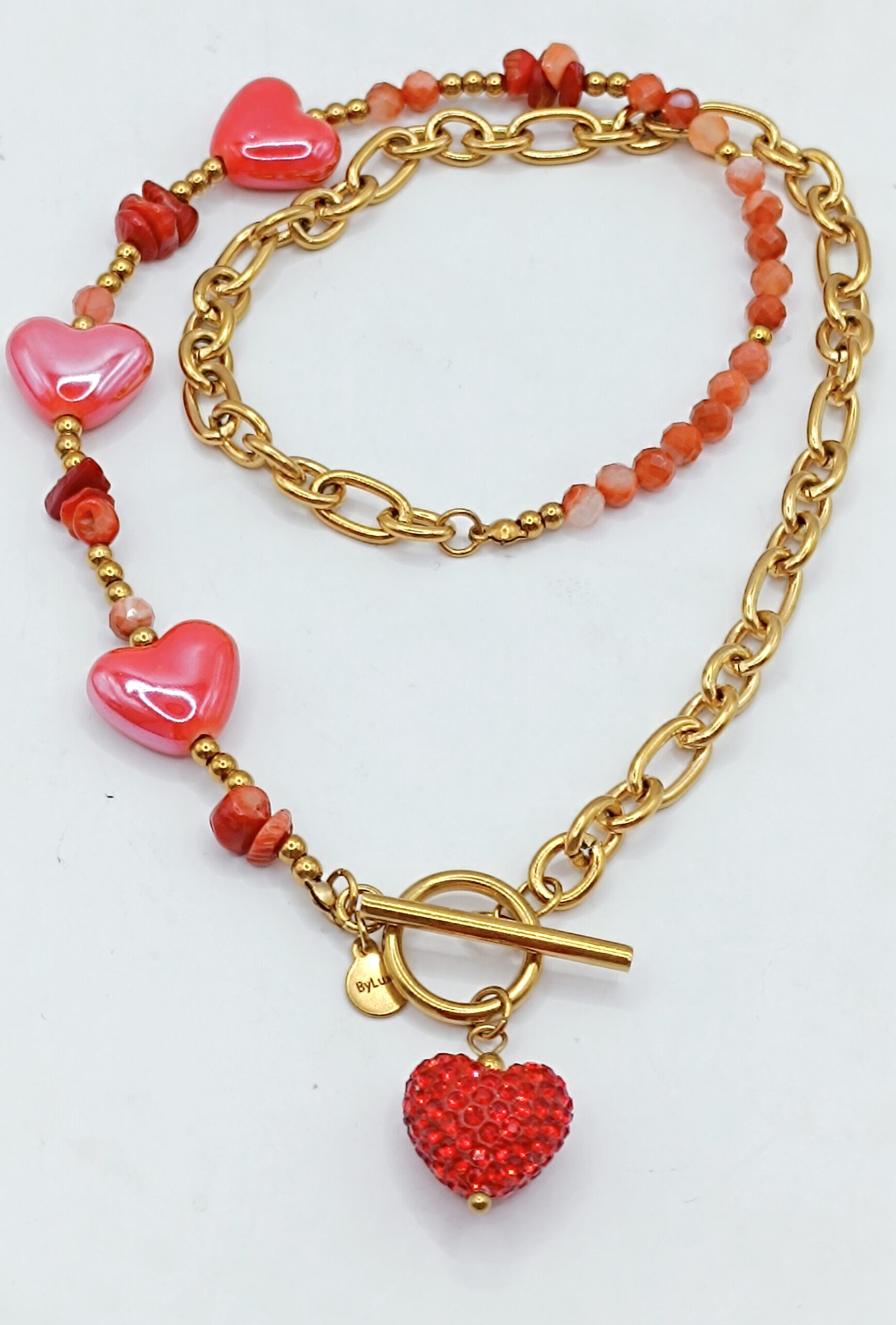 Naszyjnik Red Love - obrazek 3