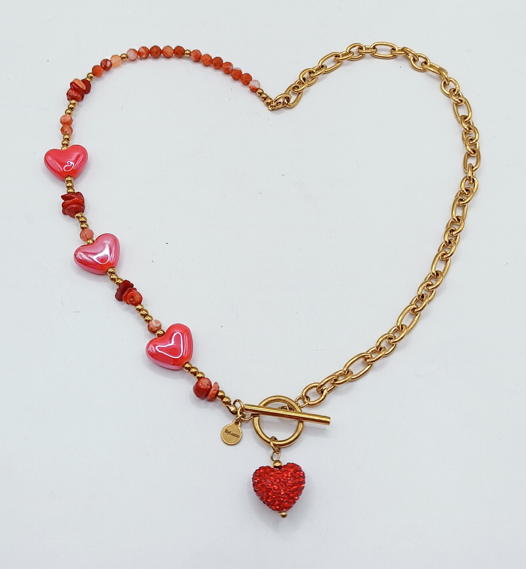 Naszyjnik Red Love - obrazek 2