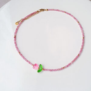 Naszyjnik Bloom Pink