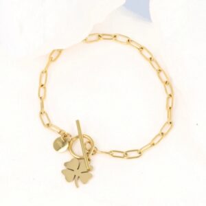 Bransoletka koniczynka toggle