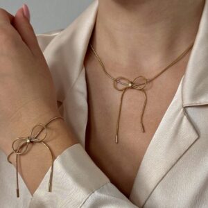 Bransoletka kokardka