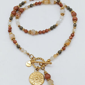 Naszyjnik Złoto Pustyni