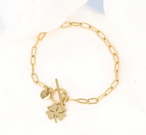 Bransoletka koniczynka toggle