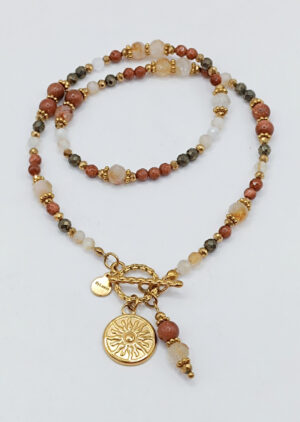 Naszyjnik Złoto Pustyni