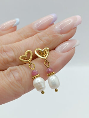 Kolczyki perłowa Elegancja